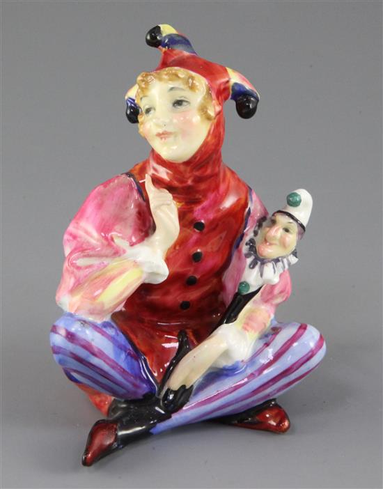 A Royal Doulton figure Lady Jester HN1285, height 11cm